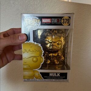 Marvel Pop! Hulk Gold Vinyl Figure